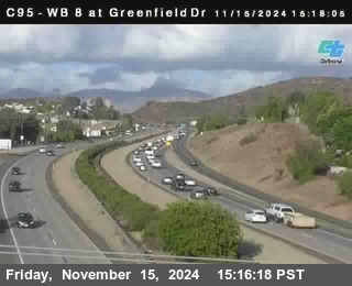 WB 8 at Greenfield Street