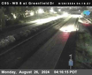 WB 8 at Greenfield Street