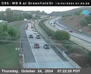 WB 8 at Greenfield Street