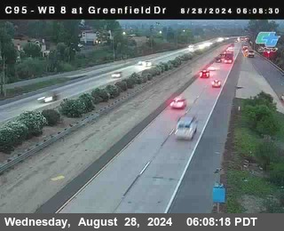 WB 8 at Greenfield Street