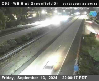 WB 8 at Greenfield Street