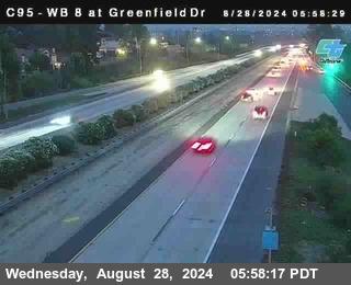 WB 8 at Greenfield Street