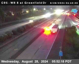 WB 8 at Greenfield Street