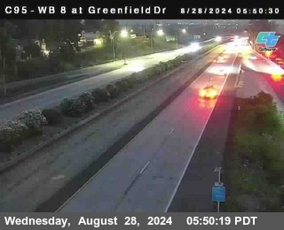 WB 8 at Greenfield Street