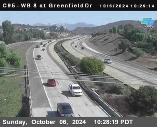 WB 8 at Greenfield Street