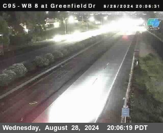 WB 8 at Greenfield Street