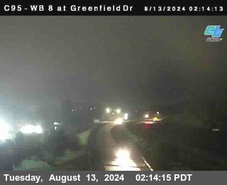 WB 8 at Greenfield Street