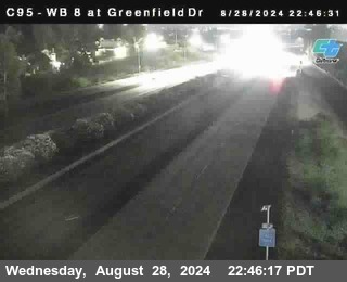 WB 8 at Greenfield Street