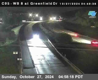 WB 8 at Greenfield Street