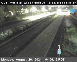 WB 8 at Greenfield Street