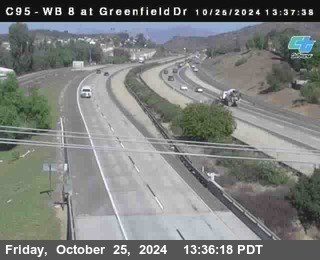 WB 8 at Greenfield Street