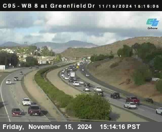 WB 8 at Greenfield Street