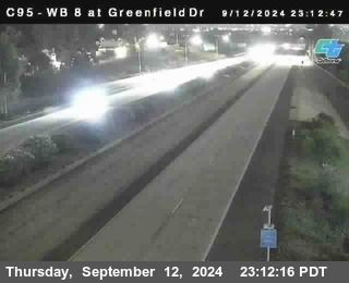 WB 8 at Greenfield Street