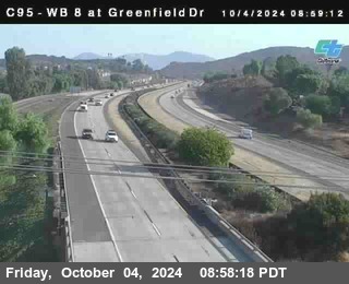 WB 8 at Greenfield Street