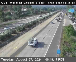 WB 8 at Greenfield Street