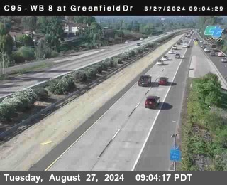 WB 8 at Greenfield Street