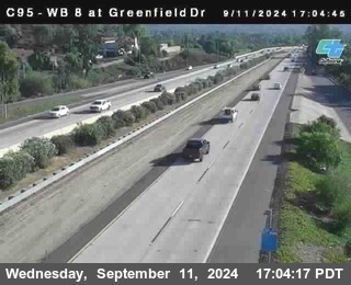 WB 8 at Greenfield Street