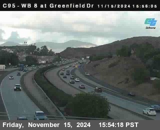 WB 8 at Greenfield Street