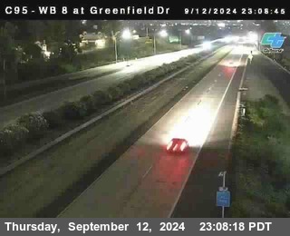 WB 8 at Greenfield Street