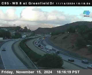 WB 8 at Greenfield Street