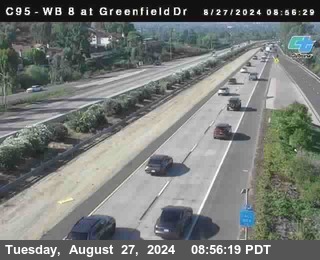 WB 8 at Greenfield Street