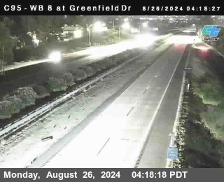 WB 8 at Greenfield Street