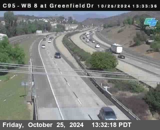 WB 8 at Greenfield Street