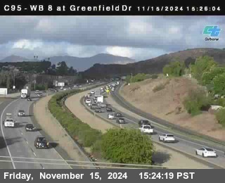 WB 8 at Greenfield Street