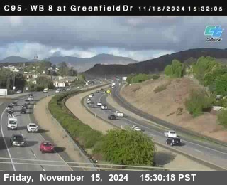 WB 8 at Greenfield Street