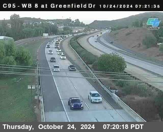 WB 8 at Greenfield Street