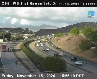 WB 8 at Greenfield Street