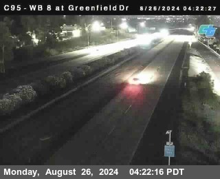 WB 8 at Greenfield Street