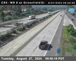 WB 8 at Greenfield Street