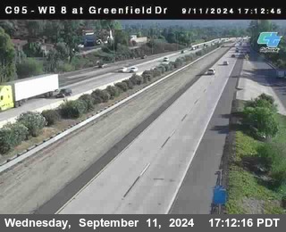 WB 8 at Greenfield Street