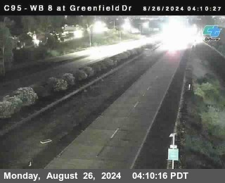 WB 8 at Greenfield Street