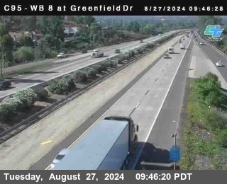 WB 8 at Greenfield Street