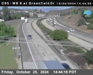 WB 8 at Greenfield Street