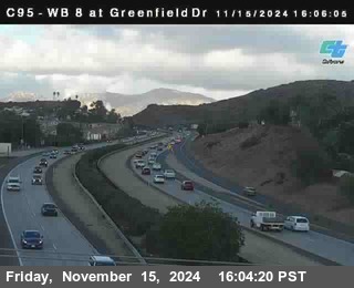 WB 8 at Greenfield Street