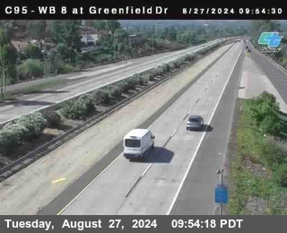 WB 8 at Greenfield Street