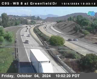 WB 8 at Greenfield Street