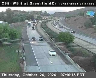 WB 8 at Greenfield Street