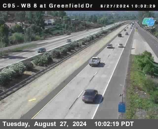 WB 8 at Greenfield Street