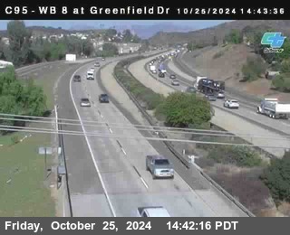 WB 8 at Greenfield Street