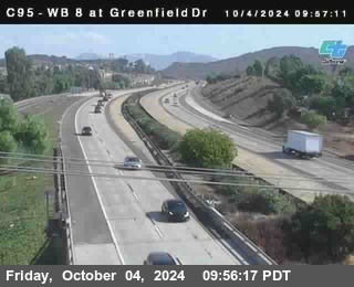 WB 8 at Greenfield Street