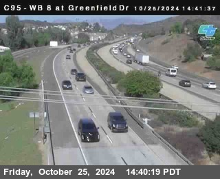 WB 8 at Greenfield Street