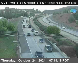 WB 8 at Greenfield Street