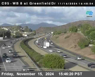 WB 8 at Greenfield Street