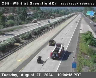 WB 8 at Greenfield Street