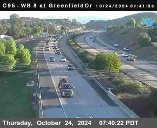 WB 8 at Greenfield Street