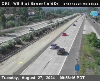 WB 8 at Greenfield Street